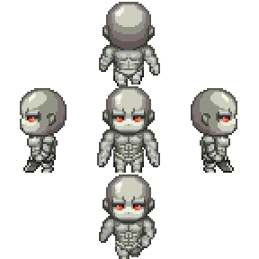 エタナラ　歩行グラ　エネミー　ＲＰＧツクールMZ　rpgmaker　rpgmakermz